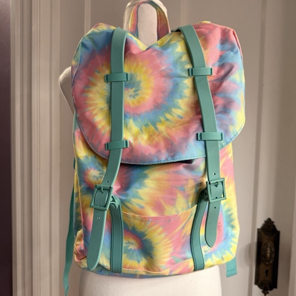 The Unbranded Brand Other - Rainbow Tye Dye Back Pack Adjustable Straps Laptop Pocket Inside